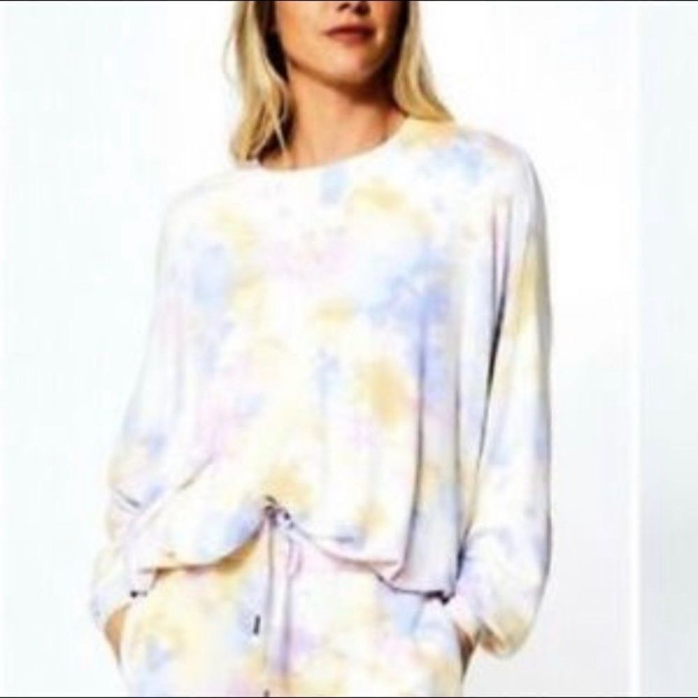 YOUNG FABULOUS & BROKE Juliette Tie Dye Sweatshirt C29